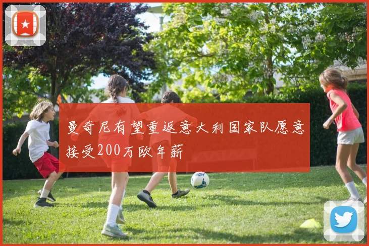 曼奇尼有望重返意大利国家队愿意接受200万欧年薪